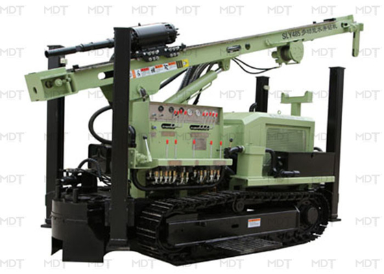 Delik Çapı 300mm Hidrolik Paletli Sondaj Rig Mikro kazık Sondaj Makinesi