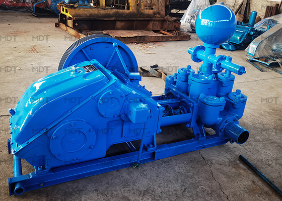 Sondaj Rig için 37KW Tripleks Taşınabilir Bulamaç Pompası Yağ Çamur Pompası