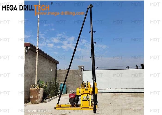 60m Modül Sondaj Taşınabilir Sırt Çantası Sondaj Makinesi Talaşı ve Kurulumu Kolay