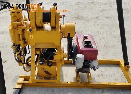 60m Modül Sondaj Taşınabilir Sırt Çantası Sondaj Makinesi Talaşı ve Kurulumu Kolay