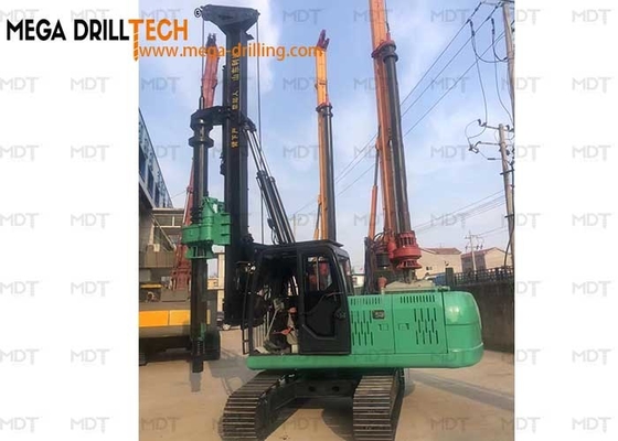 20m Sondaj Boru Mikro Kazık Delme Makinesi 88KW/2400r/dak