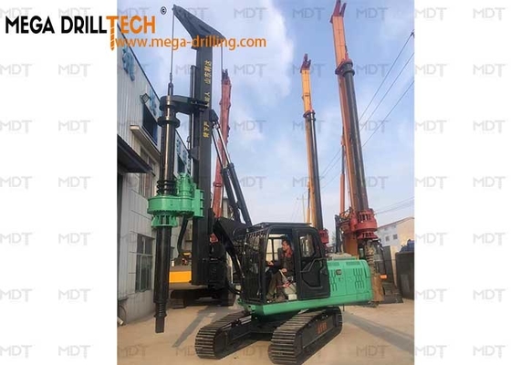 20m Sondaj Boru Mikro Kazık Delme Makinesi 88KW/2400r/dak
