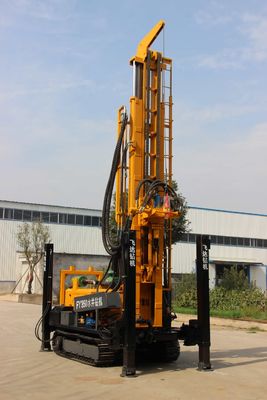 Yuchai Motoru ile Hidrolik Gezgin DTH Borma Rig