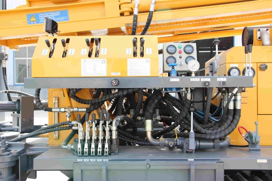 55kw Yuchai turbo motorlu taşınabilir su kuyusu delme ekipmanları