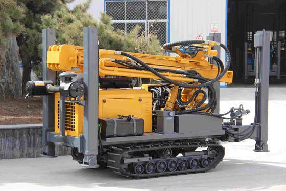 55kw Yuchai turbo motorlu taşınabilir su kuyusu delme ekipmanları