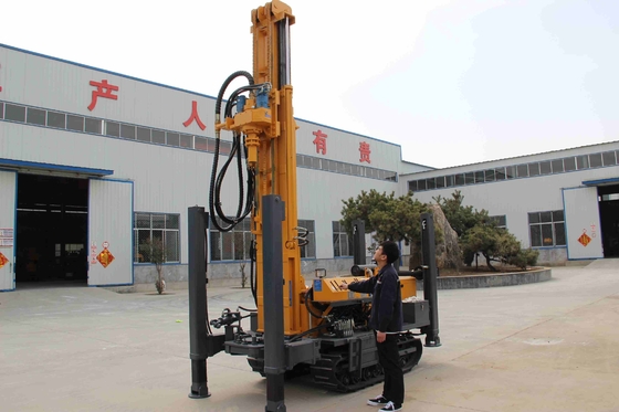 55kw Yuchai turbo motorlu taşınabilir su kuyusu delme ekipmanları