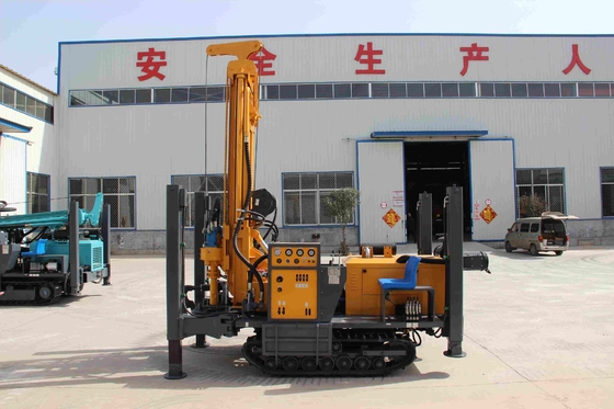 65KW Yuchai turboşarjlı motorlu hidrolik sürünen sondaj makinesi