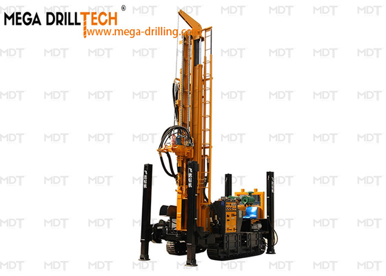 Çift Motor Sürücü Dönüşümlü Su Kuyu Kuyu Kuyruklama Rig Üçlü Devizli Pompa ile