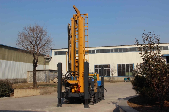 Çift Motor Sürücü Dönüşümlü Su Kuyu Kuyu Kuyruklama Rig Üçlü Devizli Pompa ile