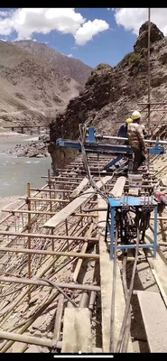 Toprak Testi için 40m Derinlik Yüksek Esneklik Ankraj Sondaj Rig 380V