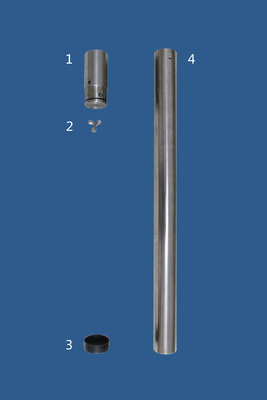 2 İnç İnce Duvar Delme Çekirdek Namlu Shelby Tüp Piston Örnekleyici