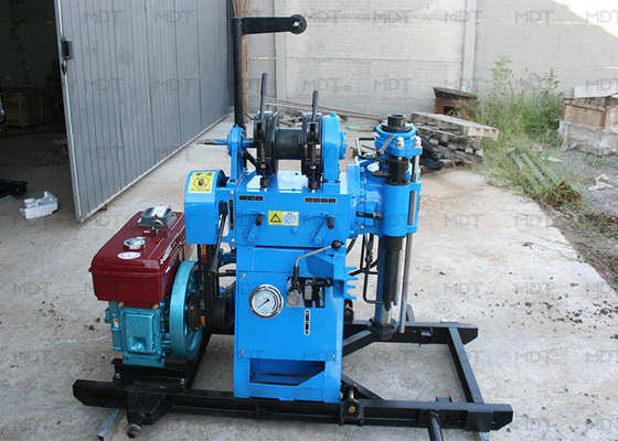 Toprak Testleri ve Anketleri İçin Döner Ve Davullu Geo Mühendislik Borma Rig Makinesi