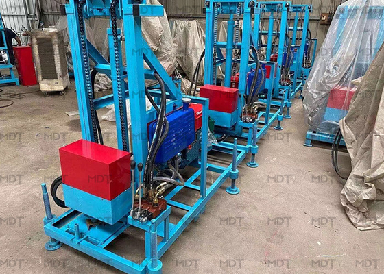 Taşınabilir su kuyusu sondaj kulesi makine kompresörü su kuyusu sondajı için hidrolik sondaj kuyusu sondaj makinesi fiyatı