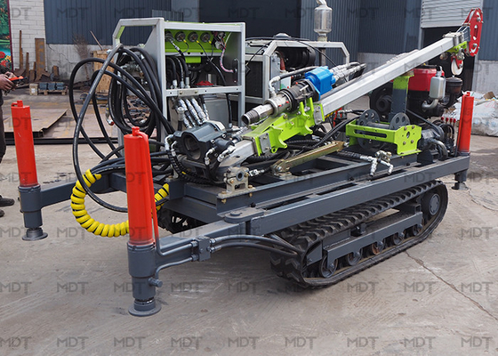 1200rpm 300m Derinlik Çekirdekli Sondaj Rig Elmas Sondaj Ekipmanları Taşınabilir
