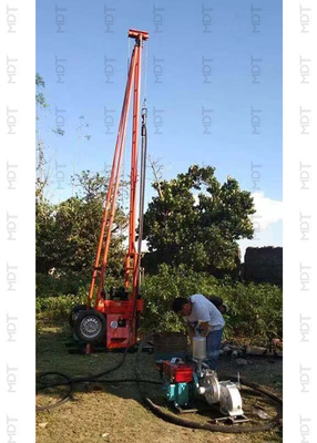 150 metrelik sondaj, SPT ve darbeli sondaj fonksiyonlu jeofizik araştırma sondaj makinesi