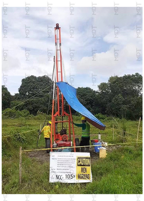 Madencilik Keşfi için 300mm Çaplı Zemin Etüdü Sondaj Makinesi