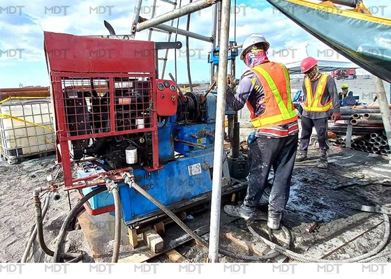İnşaat için ISO9001 Sertifikalı Mil Sondaj Rig 200m Sondaj Derin