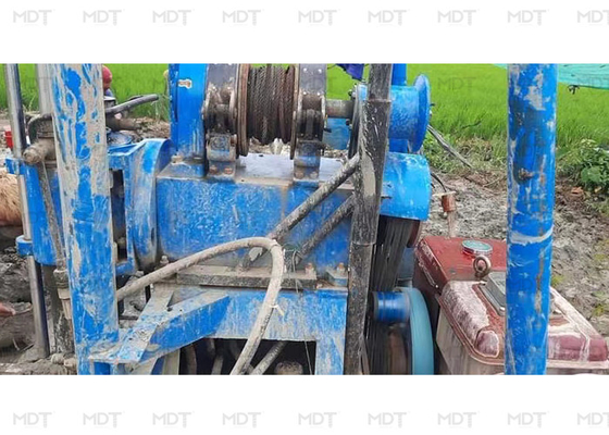 Toprak Testleri ve Anketleri İçin Döner Ve Davullu Geo Mühendislik Borma Rig Makinesi