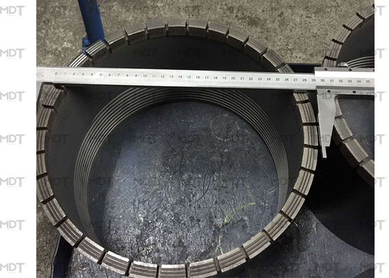 320mm Emprenyeli Elmas Çekirdek Uçları Kaya ve Toprak İçin Tek Tupe