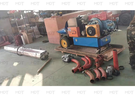 8m³/H 15KW Püskürtme Beton Makinesi ， Beton Çimento Karıştırma Makinesi