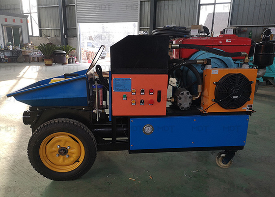 8m³/H 15KW Püskürtme Beton Makinesi ， Beton Çimento Karıştırma Makinesi