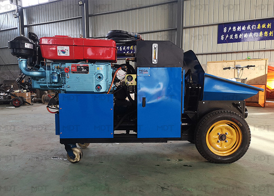 8m³/H 15KW Püskürtme Beton Makinesi ， Beton Çimento Karıştırma Makinesi