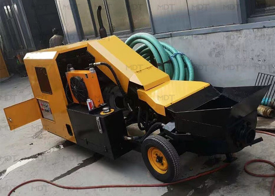 380V Sarı Üniversal Beton Mikser Makinası ISO9001 Standardı