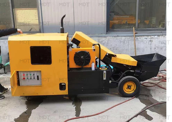 380V Sarı Üniversal Beton Mikser Makinası ISO9001 Standardı
