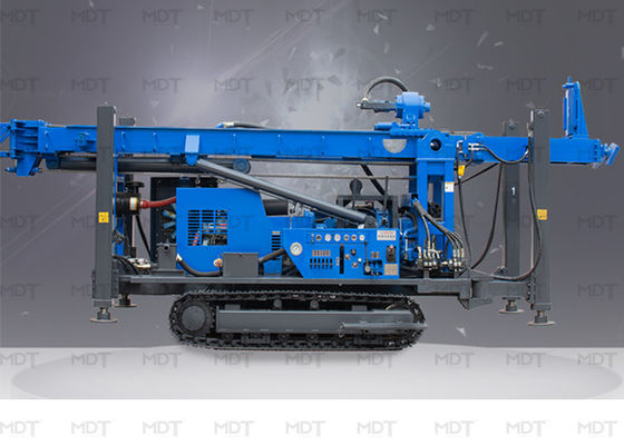 Geoteknik Elmas Hidrolik Paletli Sondaj Rig Mavi Renk