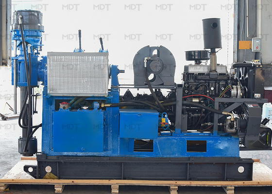 60KN Kapasiteli Taşınabilir Çekirdek Sondaj Rig 60mm Sondaj Çubuğu