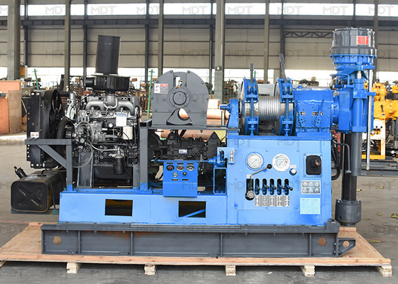 60KN Kapasiteli Taşınabilir Çekirdek Sondaj Rig 60mm Sondaj Çubuğu