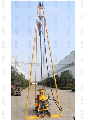 Tarımsal Toprak Testi SPT Matkap Rig Makinesi Su Deliği Delme Makinesi