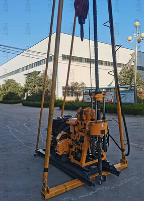 Tarımsal Toprak Testi SPT Matkap Rig Makinesi Su Deliği Delme Makinesi