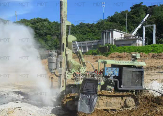 Hidrolik Paletli Fore Kazık Delme Makinesi 300mm Çap