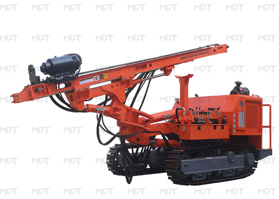 115mm Hidrolik Paletli Sondaj Rig DTH Rig Makinesi Yüksek Hava Basıncı