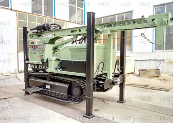 Delik Çapı 300mm Hidrolik Paletli Sondaj Rig Mikro kazık Sondaj Makinesi