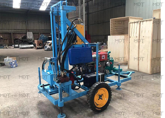 Kara Kum Sondajı için 150m Derinlik 4000W Mil Sondaj Rig
