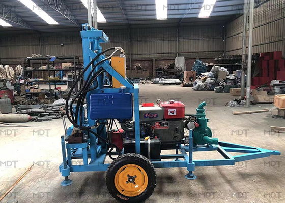 Kara Kum Sondajı için 150m Derinlik 4000W Mil Sondaj Rig