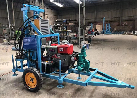 Kara Kum Sondajı için 150m Derinlik 4000W Mil Sondaj Rig