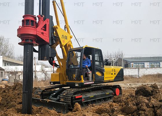 Vakıf için 30m Derinlik Hidrolik Döner Kazık Rig 86KW