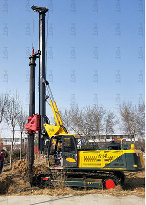 Vakıf için 30m Derinlik Hidrolik Döner Kazık Rig 86KW