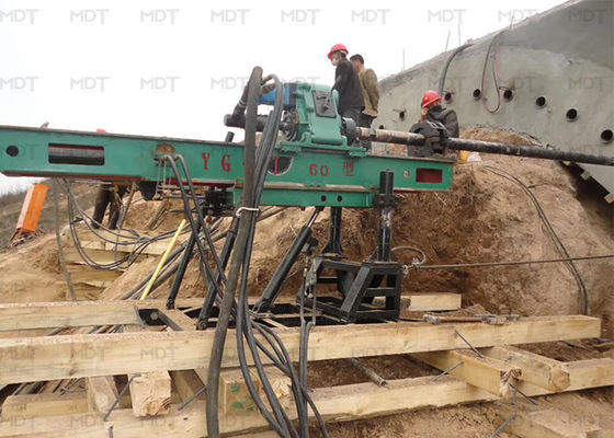 22KW 80m Çapa Sondaj Rig Hidrolik Paletli Matkap Makinesi