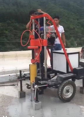 Beton Testi için 700mm Römork Tipi Beton Sıkıştırma Makinesi