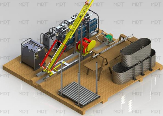 600m Derinlik Çok Amaçlı Hidrolik Rig Makinesi Çekirdek Örnek Matkap Rig