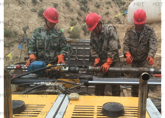 600m Derinlik Çok Amaçlı Hidrolik Rig Makinesi Çekirdek Örnek Matkap Rig