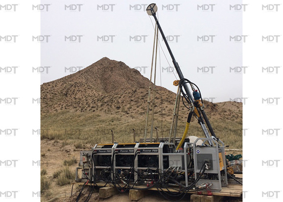 Geoteknik Araştırma için Taşınabilir 350 Metre Çekirdek Sondaj Rig