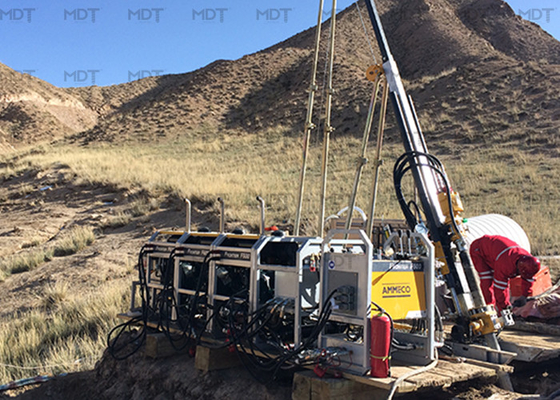 Geoteknik Araştırma için Taşınabilir 350 Metre Çekirdek Sondaj Rig