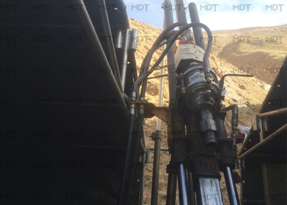55KN Toprak Testi Çekirdek Sondaj Rig Elmas Matkap Rigs Taşınabilir