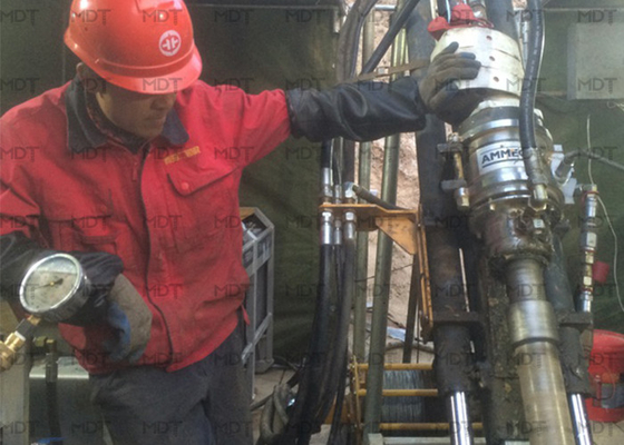 55KN Toprak Testi Çekirdek Sondaj Rig Elmas Matkap Rigs Taşınabilir