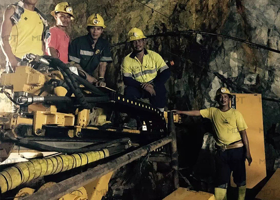 1000 Metre Tünel Delme Makinesi Yeraltı Elmas Matkap Rig Hidrolik